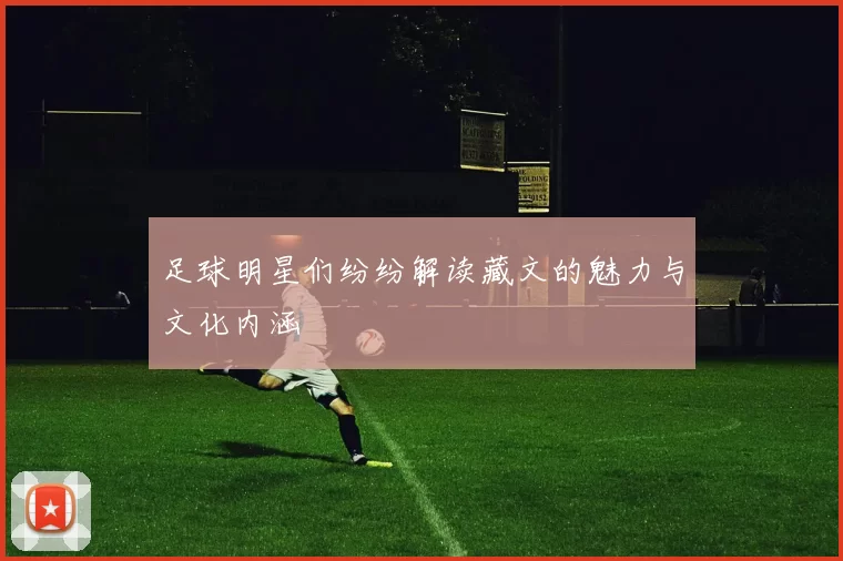 足球明星们纷纷解读藏文的魅力与文化内涵